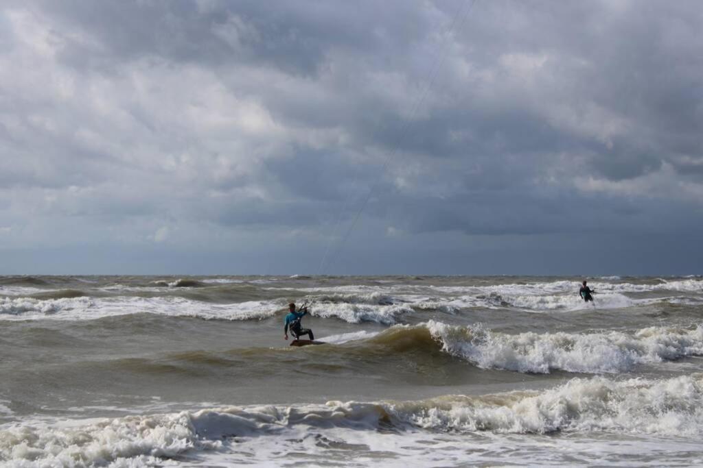 Schoon Sfeervol Souterrain Katwijk aan Zee Exterior foto